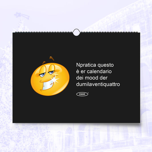 ER CALENDARIO DEI MOOD 2024 | Calendario